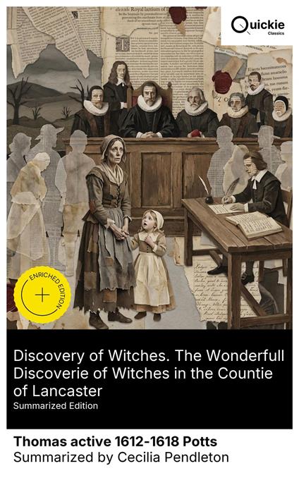 Discovery of Witches. The Wonderfull Discoverie of Witches in the Countie of Lancaster (Summarized Edition)