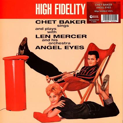 Angel Eyes (Red Marble Vinyl) - Vinile LP di Chet Baker