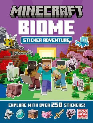 Minecraft Biome Adventure Sticker Book - Mojang AB - cover