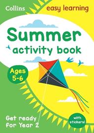 Year 1 to Year 2 Summer Activity Book with stickers