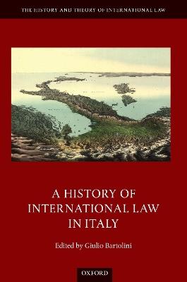 A History of International Law in Italy - cover