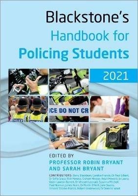 Blackstone's Handbook for Policing Students 2021 - cover