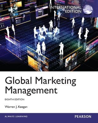 Global Marketing, Global Edition - Warren Keegan - cover