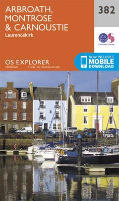 Arbroath, Montrose and Carnoustie - Ordnance Survey - cover