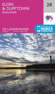 Elgin, Dufftown, Buckie & Keith - Ordnance Survey - cover