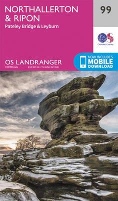 Northallerton & Ripon, Pateley Bridge & Leyburn - Ordnance Survey - cover