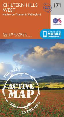 Chiltern Hills West, Henley-on-Thames and Wallingford - Ordnance Survey - cover
