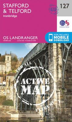 Stafford & Telford, Ironbridge - Ordnance Survey - cover