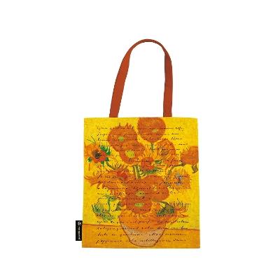 Van Gogh Sunflowers (Embellished Manuscripts Collection) Canvas Bags - Paperblanks - cover