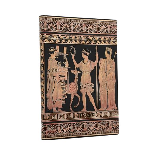 Agenda 2027 18 mesi Flexis, Ancient Greek Pottery, Midi, Horizontal