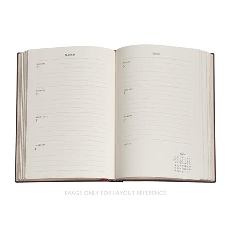 Agenda 2027 18 mesi Flexis, Gilded Age, Midi, Horizontal - 4
