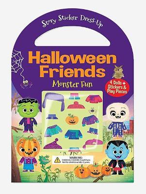 Halloween Friends: Monster Fun: Story Sticker Dress-Up - Betsy Ochester - cover