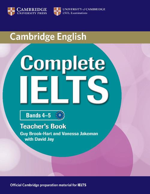 Complete IELTS Bands 4–5 Teacher's Book - Guy Brook-Hart,Vanessa Jakeman - cover