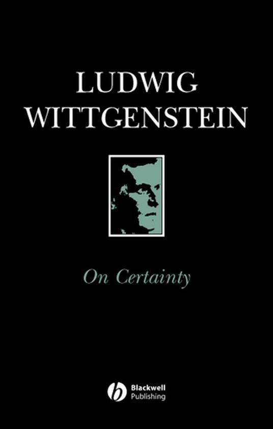 On Certainty - Ludwig Wittgenstein - cover