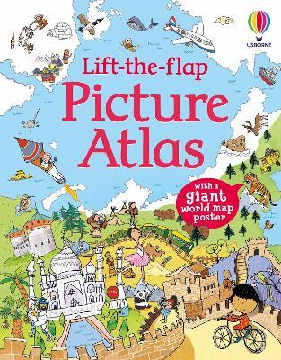 Lift-the-Flap Picture Atlas - Alex Frith - cover