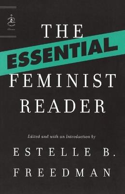 The Essential Feminist Reader - cover