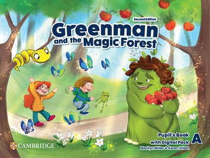 Greenman and the Magic Forest Level A Pupil's Book with Digital Pack - Marilyn Miller,Karen Elliott - cover
