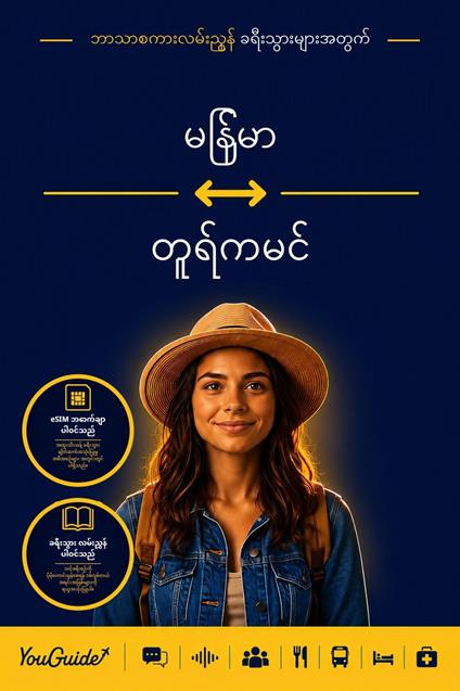 The Language Guide for Travelers - Burmese to Turkmen
