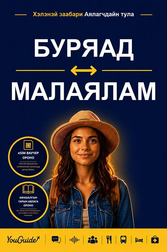 The Language Guide for Travelers - Buryat to Malayalam