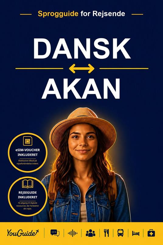 The Language Guide for Travelers - Danish to Akan