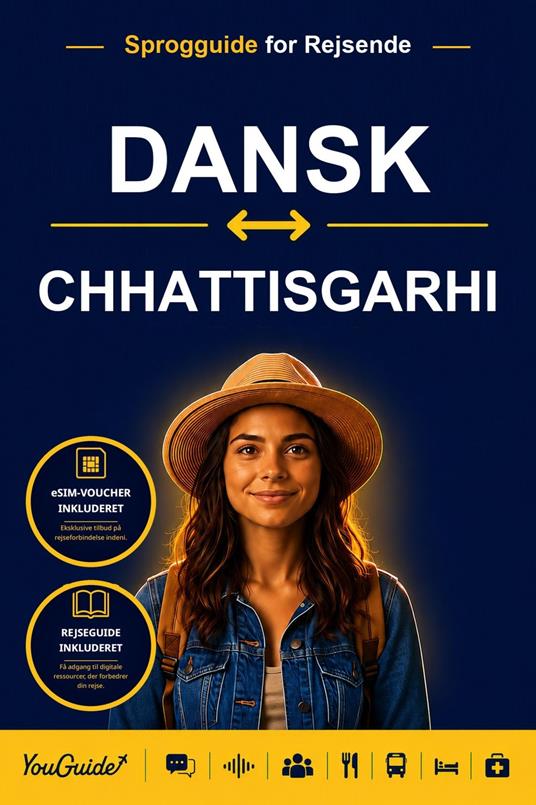 The Language Guide for Travelers - Danish to Chhattisgarhi