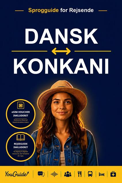 The Language Guide for Travelers - Danish to Konkani