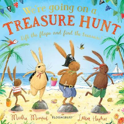 We're Going on a Treasure Hunt: A Lift-the-Flap Adventure (The Bunnies of Hoppity Hill) - Martha Mumford - cover
