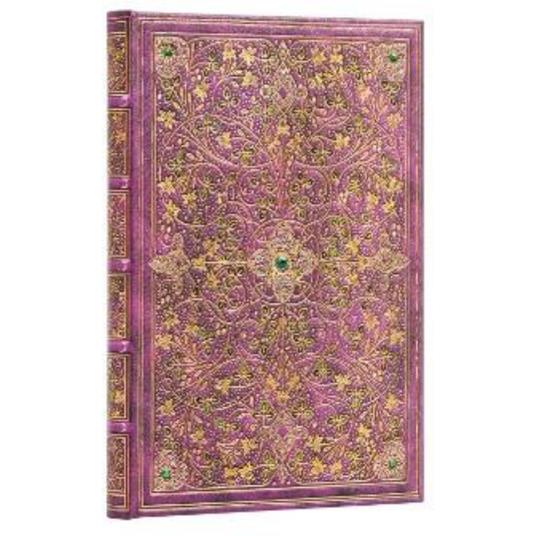 Paperblanks Taccuino copertina rigida, Midi, Bianco, Sangorski & Sutcliffe, Giubileo di Diamante - 13 x 18 cm