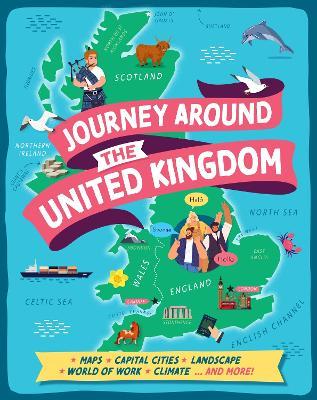 Journey Around the United Kingdom - Claudia Martin - cover