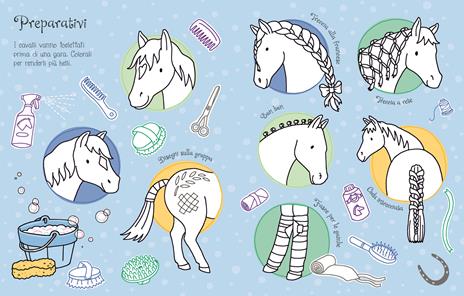 Cavalli e pony da colorare. Ediz. illustrata - Jessica Greenwell - 2