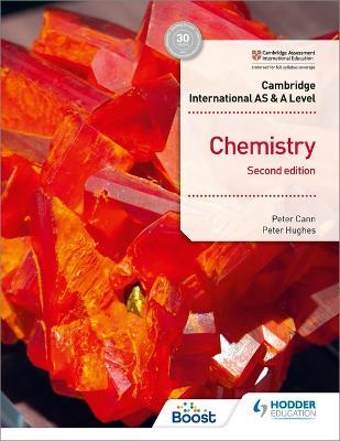 Cambridge International AS & A Level Chemistry Student's Book Second Edition - Peter Cann,Peter Hughes - cover