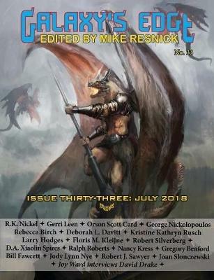 Galaxy's Edge Magazine: Issue 33, July 2018 - Orson Scott Card,Robert Silverberg,Nancy Kress - cover