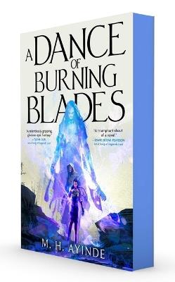 A Dance of Burning Blades - M H Ayinde - cover