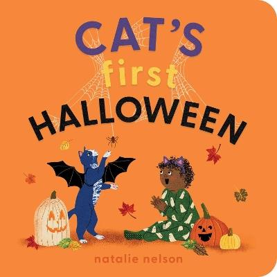 Cat's First Halloween: A Board Book - Natalie Nelson - cover