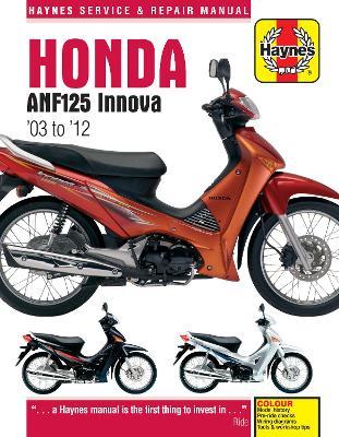 Honda ANF125 Innova Scooter (03 - 12) - Matthew Coombs - cover