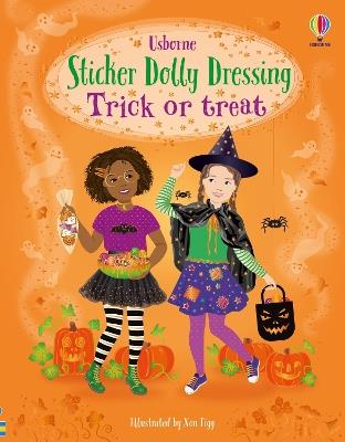 Sticker Dolly Dressing Trick or treat - Fiona Watt - cover