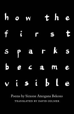 how the first sparks became visible: Poems - Simone Atangana Bekono - cover
