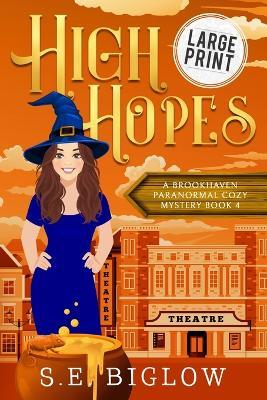 High Hopes: A Magical Amateur Detective Mystery - S E Biglow - cover