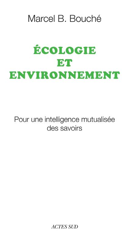 Écologie et environnement