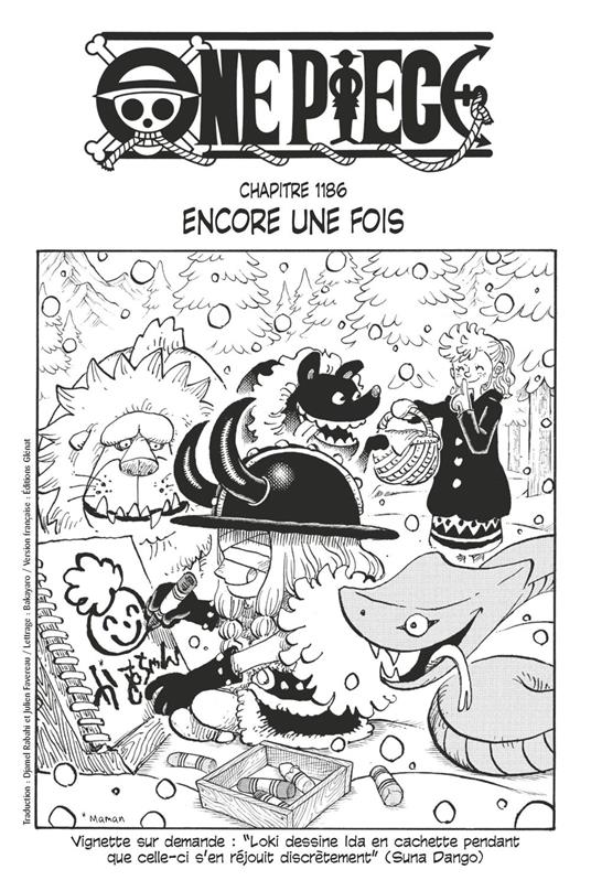 One Piece édition originale - Chapitre 1186