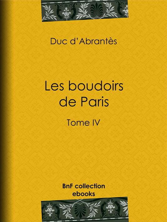 Les Boudoirs de Paris