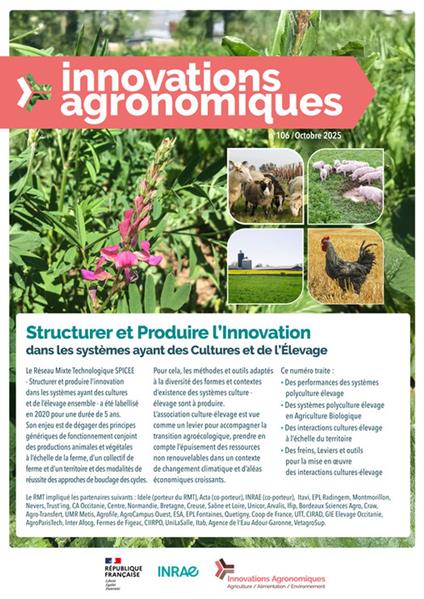 Structurer et Produire l'Innovation dans les systèmes ayant des Cultures et de l'Elevage