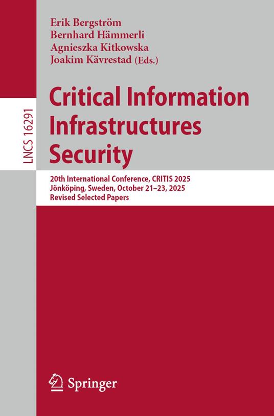 Critical Information Infrastructures Security