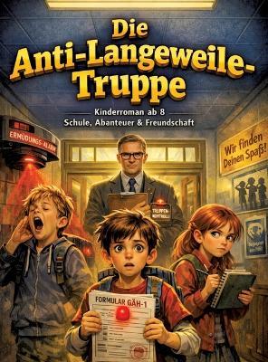 Die Anti-Langeweile-Truppe: Kinderroman ab 8 Schule, Abenteuer & Freundschaft - Dominik Mikulaschek - cover
