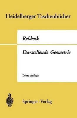 Darstellende Geometrie - Fritz Rehbock - cover