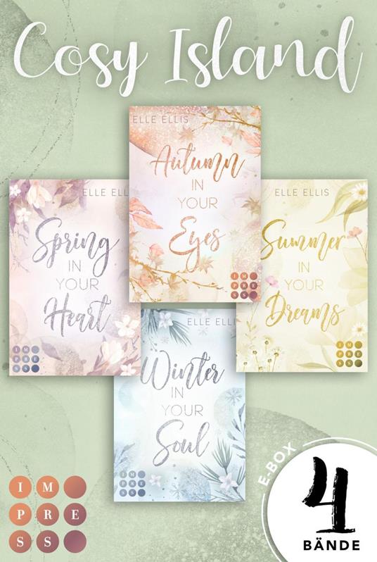 Cosy Island: 4 Bände in einem Bundle! - Elle Ellis - ebook