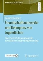 Freundschaftsnetzwerke und Delinquenz von Jugendlichen: Eine empirische Untersuchung mit Methoden der Sozialen Netzwerkanalyse - Dominik Gerstner - cover
