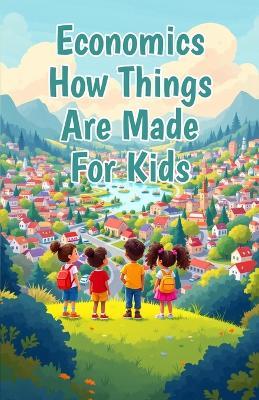 Economics How Things Are Made for Kids: Supply Chains, Factories, Workers and Natural Resources Explained for Young Learners - Khasan Laudry - cover