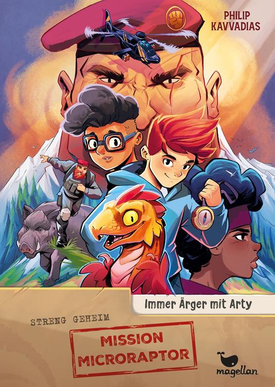 Mission Microraptor - Immer Ärger mit Arty - Philip Kavvadias,Falk Holzapfel,Franca Fritz,Heinrich Koop - ebook