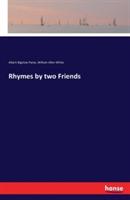 Rhymes by two Friends - Albert Bigelow Paine,William Allen White - cover